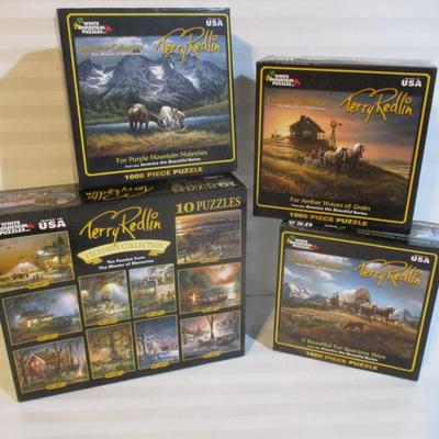 4 Sealed - White Mountain Terry Redlin Puzzles Choice 28