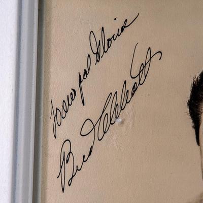 ABBOTT AND COSTELLO AUTOGRAPHED PHOTO (8X10)