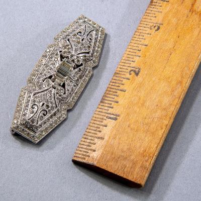 VINTAGE BROOCH / SHOE CLIP COMBO