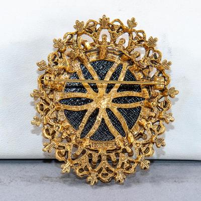 VINTAGE FLORENZA BROOCH