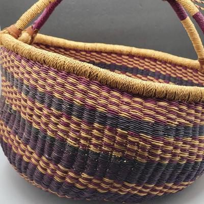 Handcrafted Ghana Weaved Basket