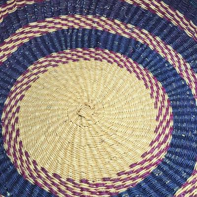 Handcrafted Ghana Weaved Basket