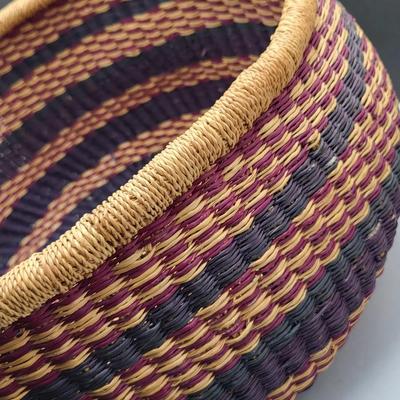 Handcrafted Ghana Weaved Basket