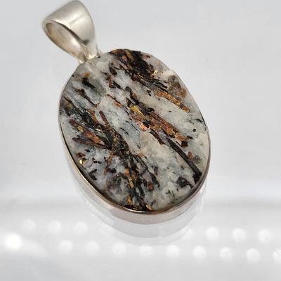 Astrophyllite Ring & Pendant 925 Silver