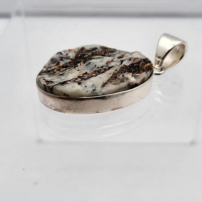 Astrophyllite Ring & Pendant 925 Silver