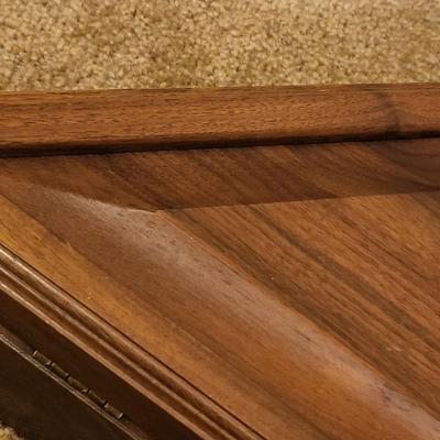 US Navy Wood Flag Box