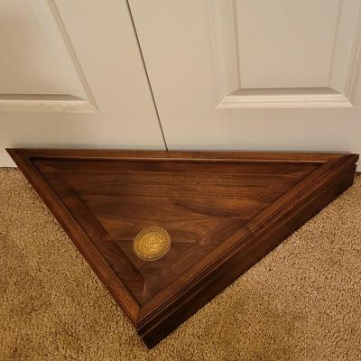 US Navy Wood Flag Box