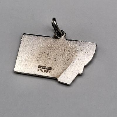 Five Vintage Souvenir Charms, Some Sterling
