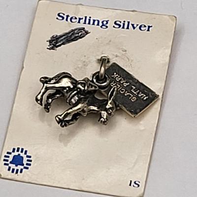 Five Vintage Souvenir Charms, Some Sterling