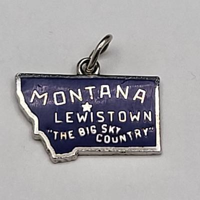 Five Vintage Souvenir Charms, Some Sterling