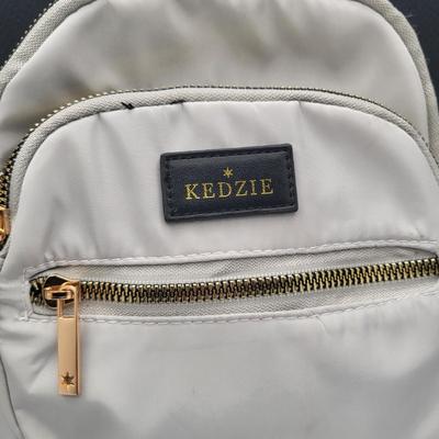 Two Small Grey Nylon Sling Backpacks Kedzie, Steve Madden $88