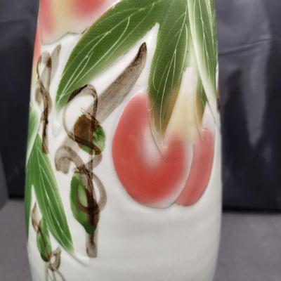 Vintage Chinese Pottery Vase 15" Signed