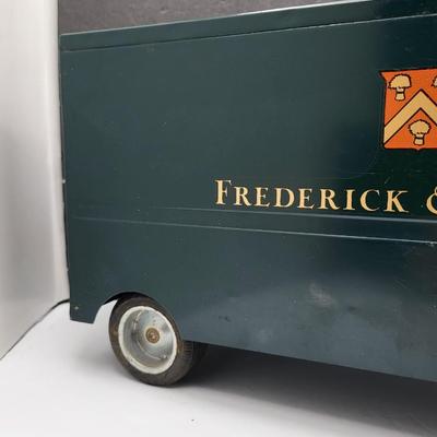 1950's Frederick & Nelson Green Metal Semi Truck (Tonka)