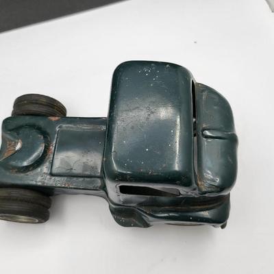 1950's Frederick & Nelson Green Metal Semi Truck (Tonka)