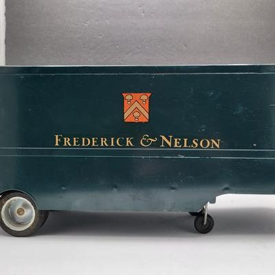 1950's Frederick & Nelson Green Metal Semi Truck (Tonka)