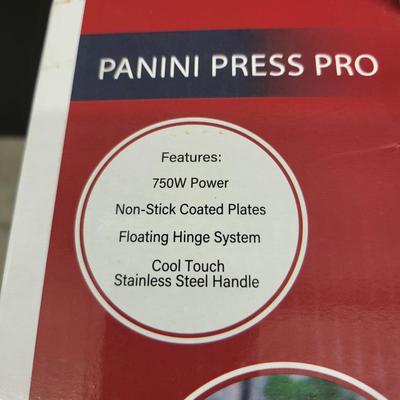 New Chef's Counter Pannini Press Pro