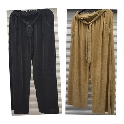 Two Pairs LuLaRoe Ribbed Crepe Dress Pants Size S