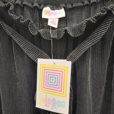 Two Pairs LuLaRoe Ribbed Crepe Dress Pants Size S