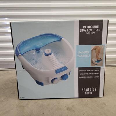 New In Box Hometics Thera-P Foot Spa