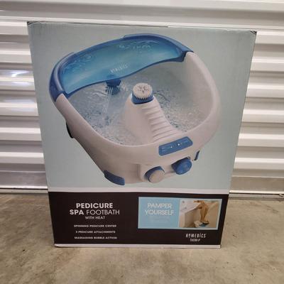 New In Box Hometics Thera-P Foot Spa