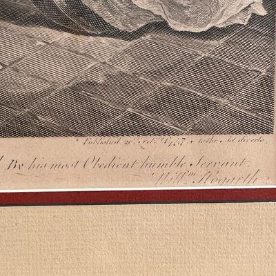 William Hogarth (British, 1697-1764) Complete Set of Four Prints of an Election: 1757 An Election Entertainment