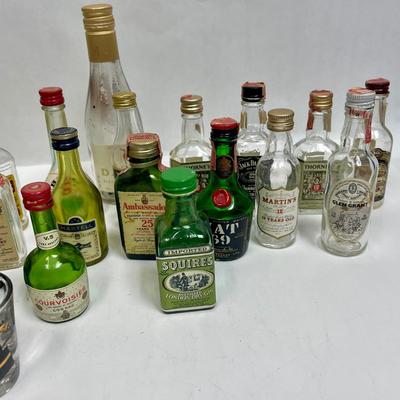 Miniature Empty Bottle collection
