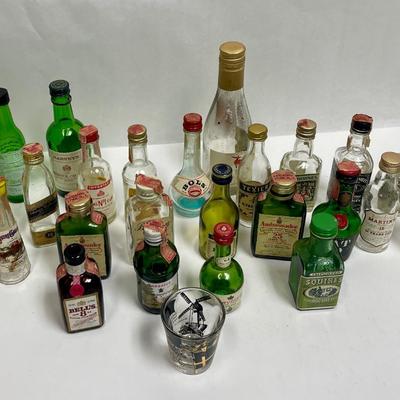 Miniature Empty Bottle collection