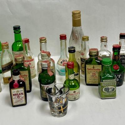 Miniature Empty Bottle collection
