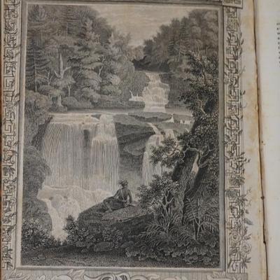 LEATHER BOUND LADIES HOME COMPANION BOOK 1835 VOLUMES TWO &THREE