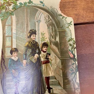 Lot of 2 vintage lithographs
