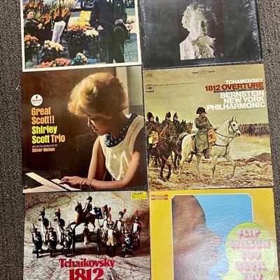 Vintage Vinyl Record Album - Flip Wilson, Shirley Scott Trio, New York Philharmonic 1812 Overture, etc.
