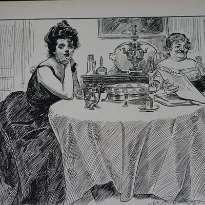 THE GIBSON BOOK 1906 - A COLLECTION OF THE PUBLISHED WORKS OF CHARLES DANA GIBSON VOLUME2