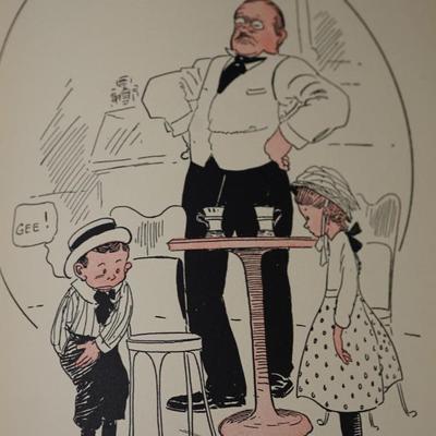 WHEN A FELLER NEEDS A FRIEND BY BRIGGS HARDCOVER verses BY WILBUR NESBIT Copyright 1914