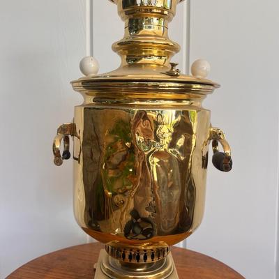 Antique 1850s Brass Samovar