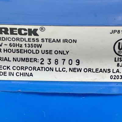 Oreck Steam Iron