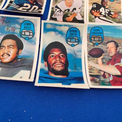 1970 Kellogg's Vintage 3D NFL Football Cards - Complete Set of 60 - OJ Griese Unitas Shell Olsen Butkus +++