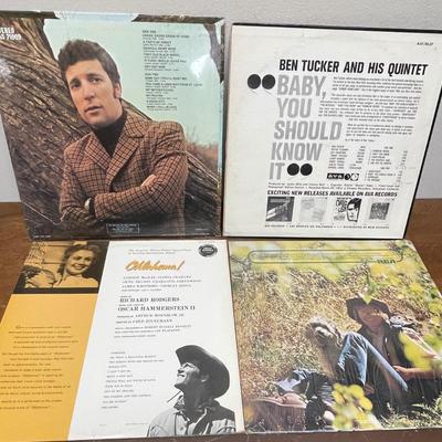 Vintage Vinyl Record Lot - Tom Jones, John Denver, Oklahoma, etc