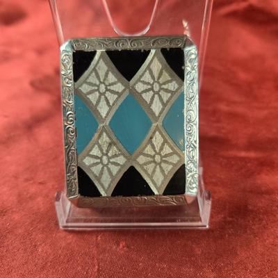 Small Art Deco Compact by EBM Co., USA