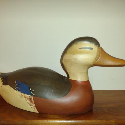 Vintage French Broad River Decoy Company Duck Decoy (1993)- Signed by Artist