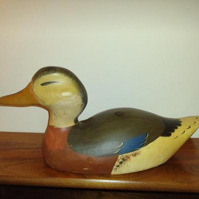 Vintage French Broad River Decoy Company Duck Decoy (1993)- Signed by Artist