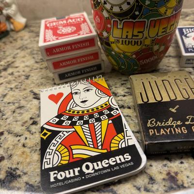 Cards and Las Vegas mug