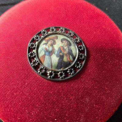 Vintage Brevettao Italian Ladies Compact