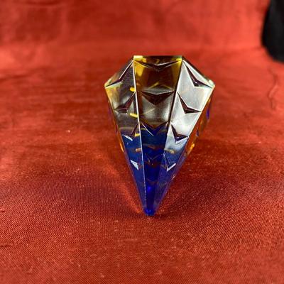Dichroic Glass Pyramid