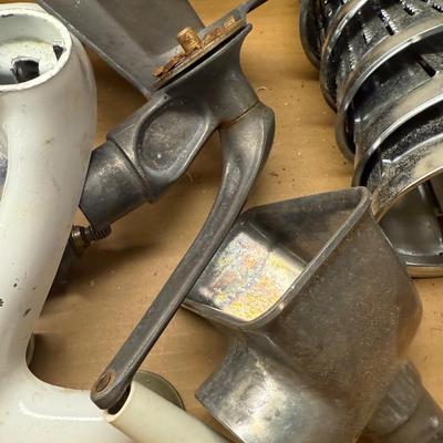 Crank food processor