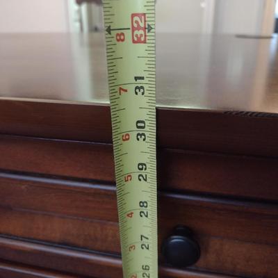 Aspenhome Large, Executive Knee Hole Desk- Measures Approx 66 1/2" x 32 1/2" x 30 1/2" Tall