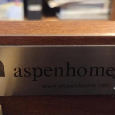 Aspenhome Large, Executive Knee Hole Desk- Measures Approx 66 1/2" x 32 1/2" x 30 1/2" Tall