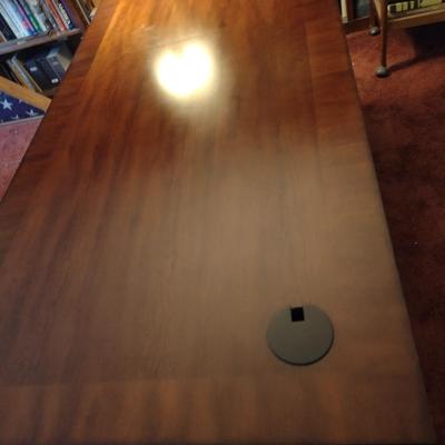 Aspenhome Large, Executive Knee Hole Desk- Measures Approx 66 1/2" x 32 1/2" x 30 1/2" Tall