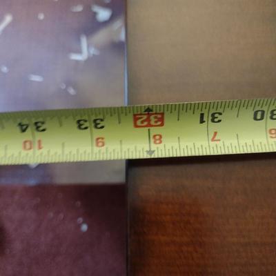 Aspenhome Large, Executive Knee Hole Desk- Measures Approx 66 1/2" x 32 1/2" x 30 1/2" Tall