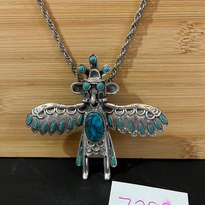 Kachina dancer necklace