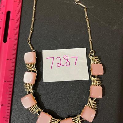 Pink necklace